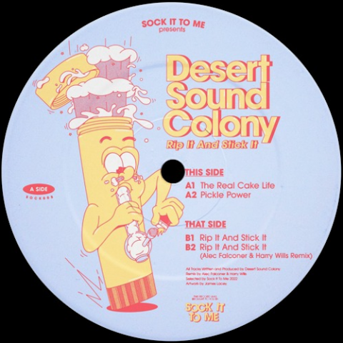 ( SOCK 05 ) DESERT SOUND COLONY - Rip It And Stick It ( 12" ) Sock It To Me